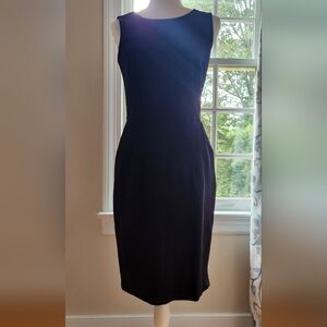 Lands' End black dress size 6